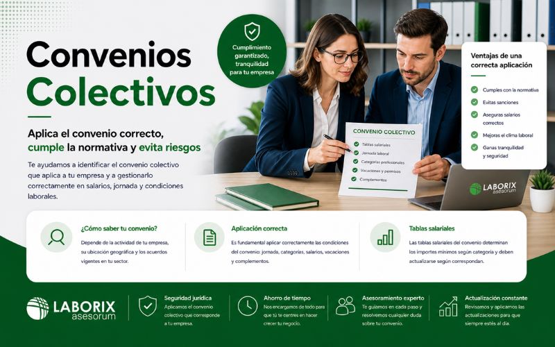 Convenios colectivos